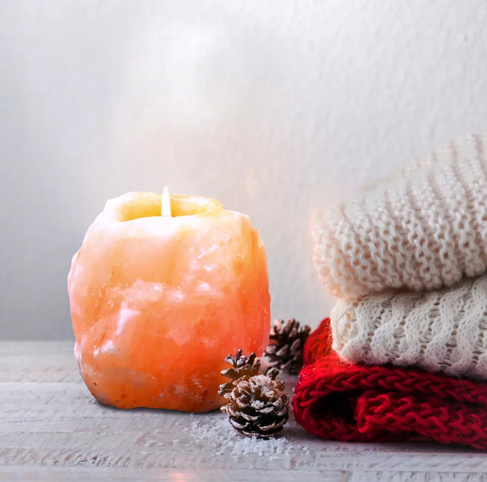 ŚWIECZNIK SOLNY LAMPA JONIZATOR TEALIGHT 1,2 kg Kod producenta 0