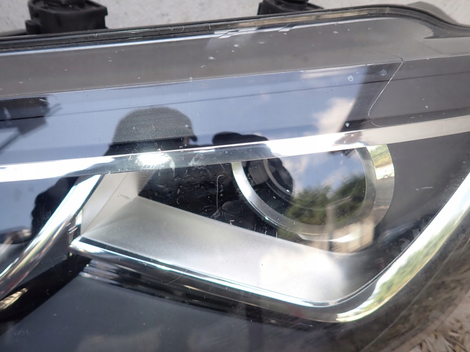 light left REFLEKTOR left BI XENON SEAT ALHAMBRA 7N5 710 2010- 7N5941751
