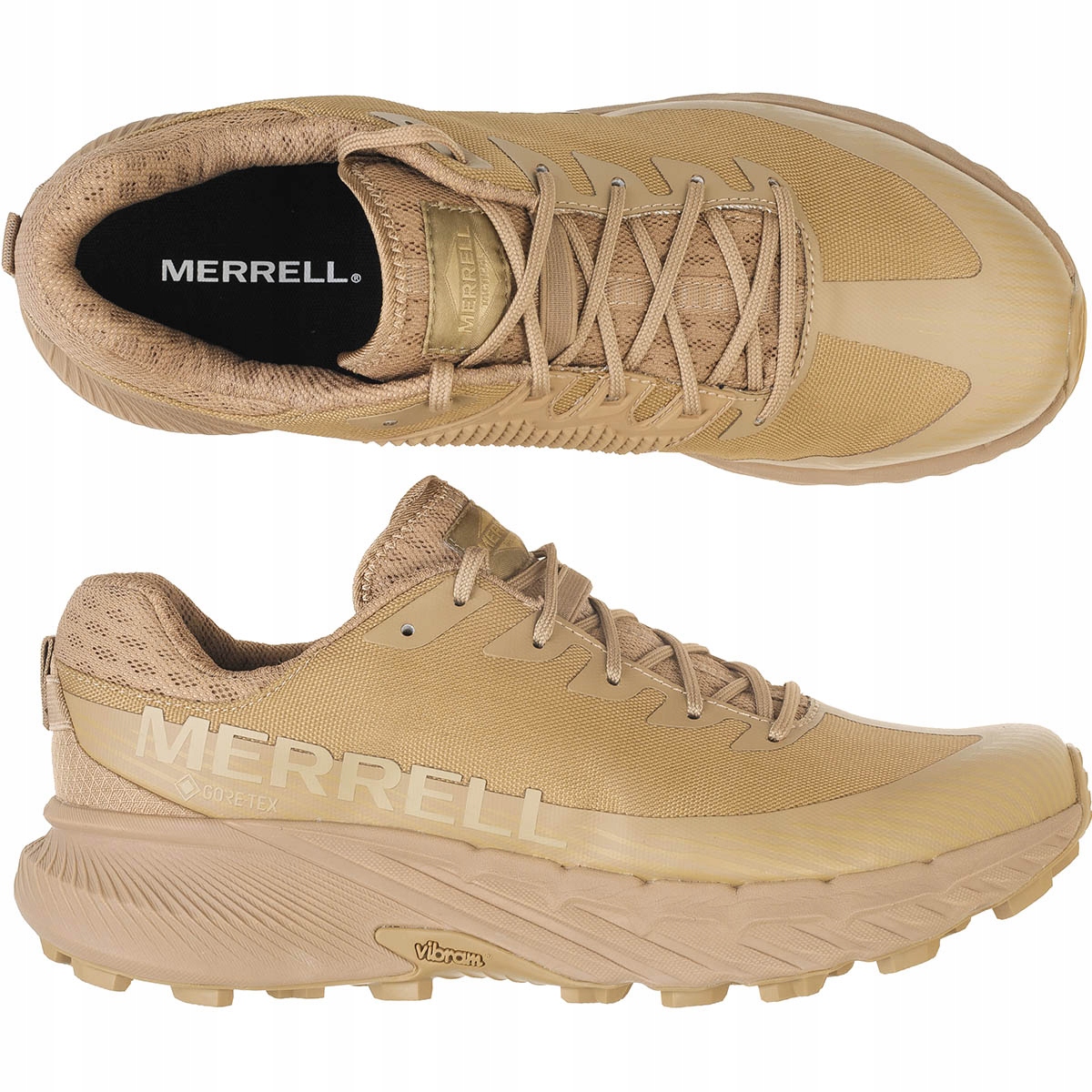 Merrell Vojenské taktické boty Agility Peak 5 Gtx Gore Tex Coyote 41