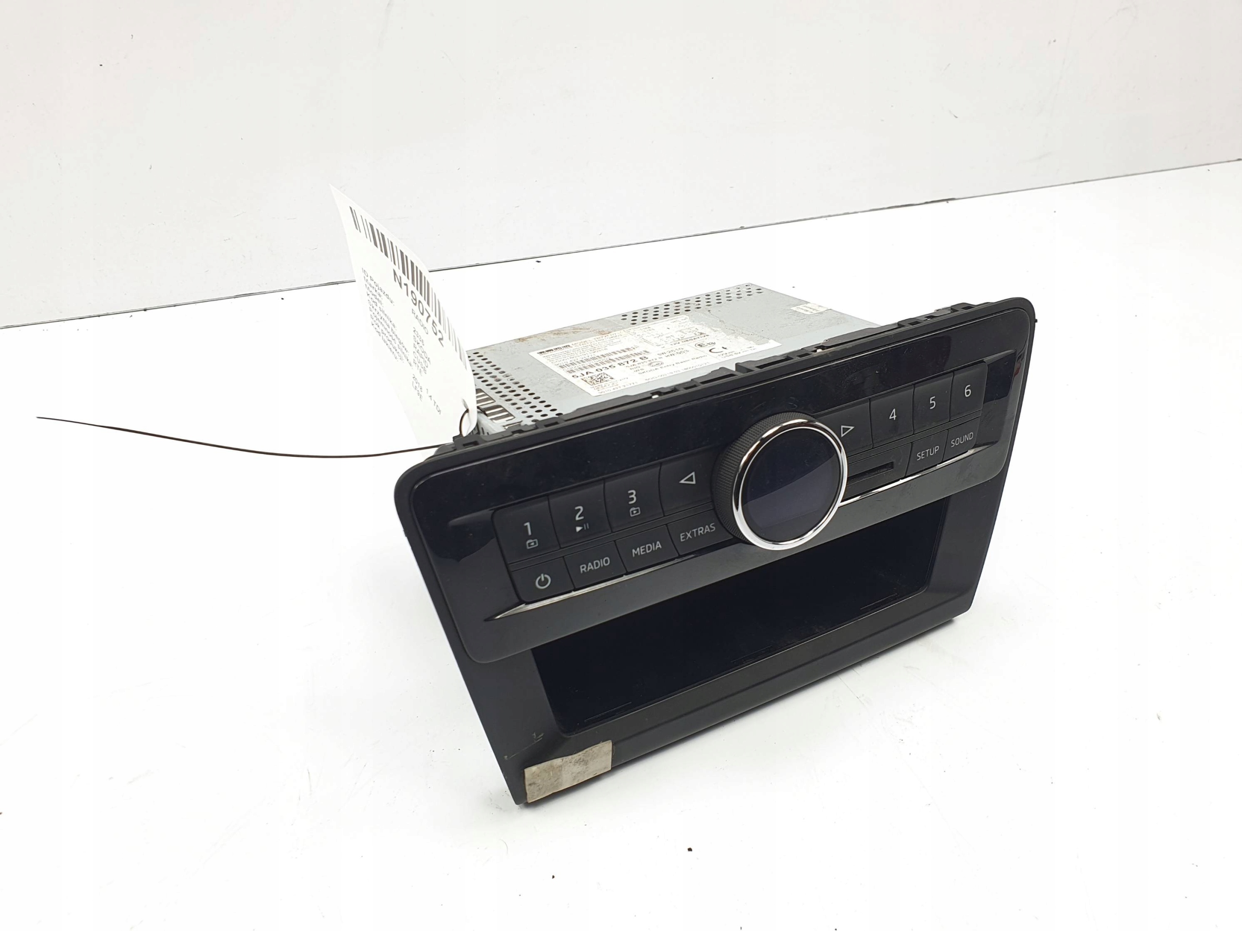 RADIO 5JA035872B SKODA RAPID
