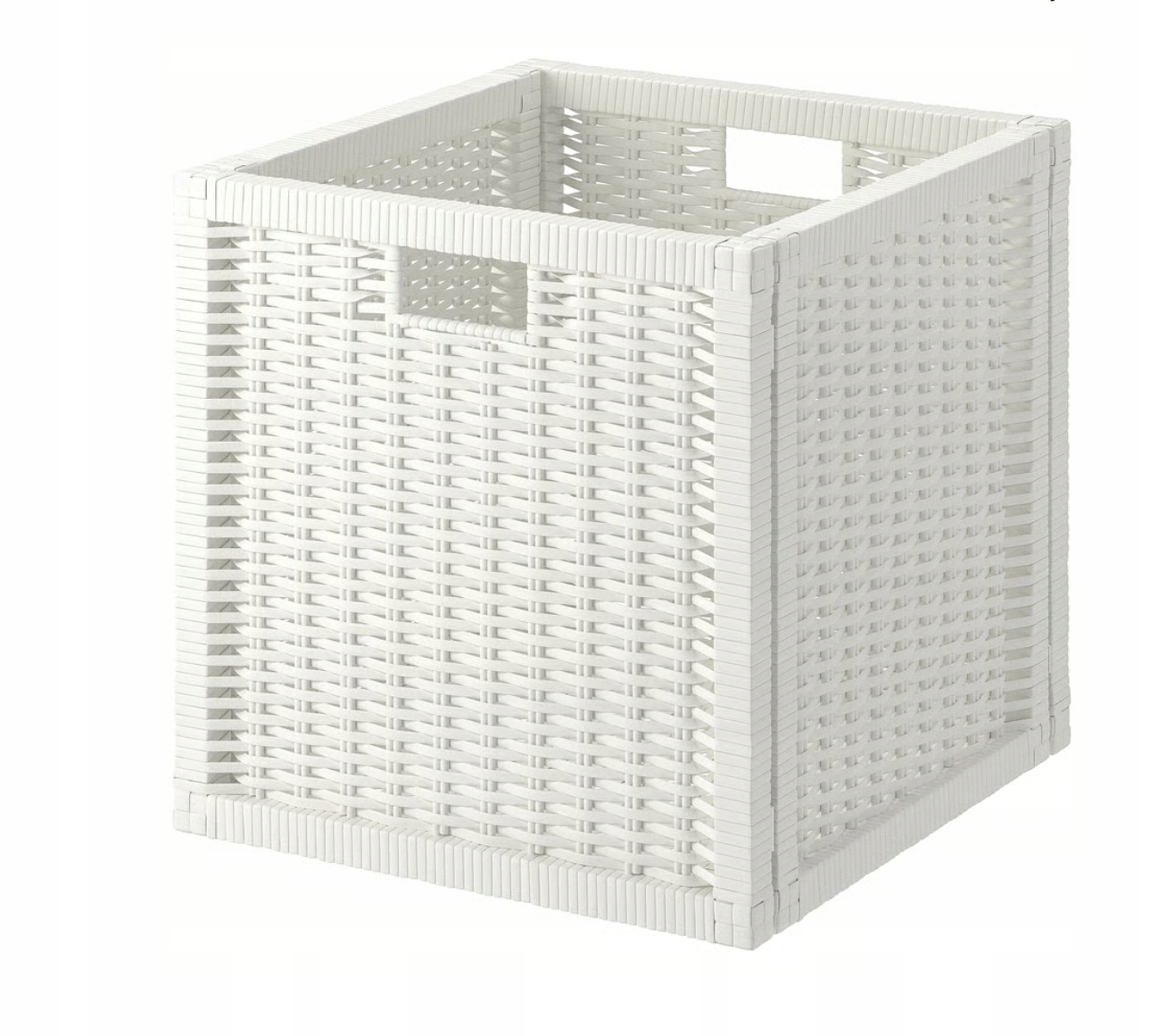 Ikea Branas koš vložka do Kallax nádoby, Bílá 32x34x32 cm