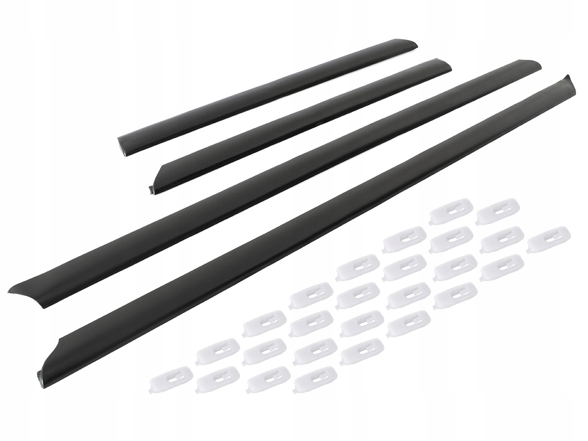 Boční lišty pro spodní dveře a sponky 26 Ks Sada pro Audi A4 B5 95-01