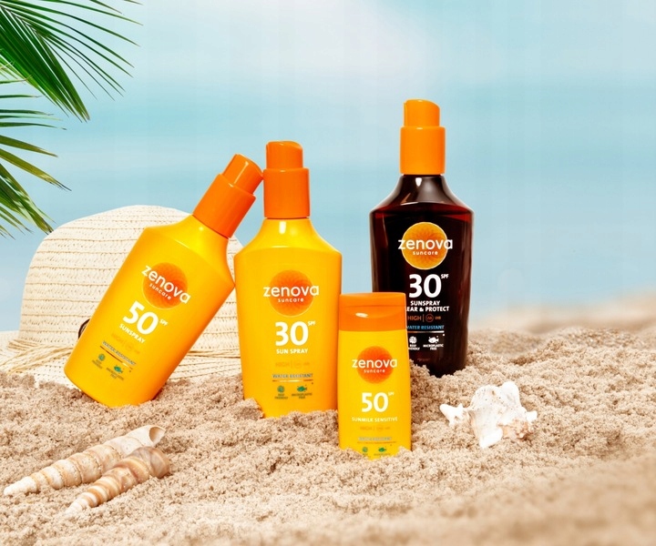 Zenova Suncare 100 ml krem do twarzy SPF 50 Faktor (SPF) 50