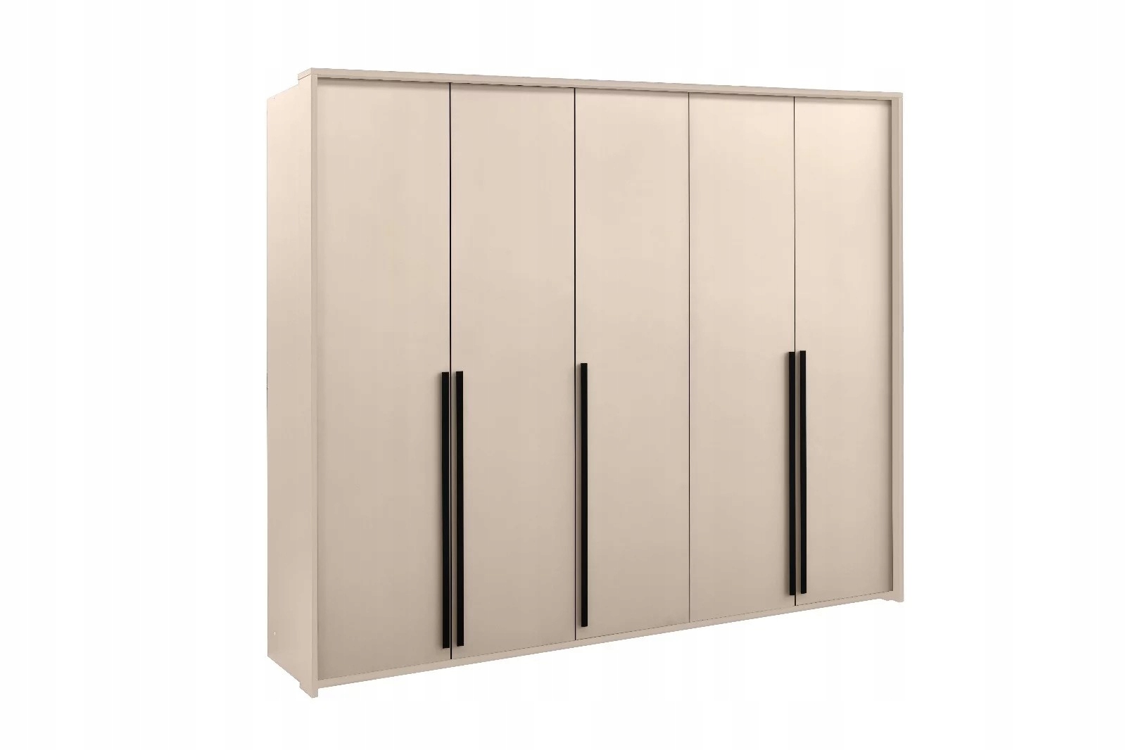 Skříň 255 cm Výklopné dveře Odstíny béžové