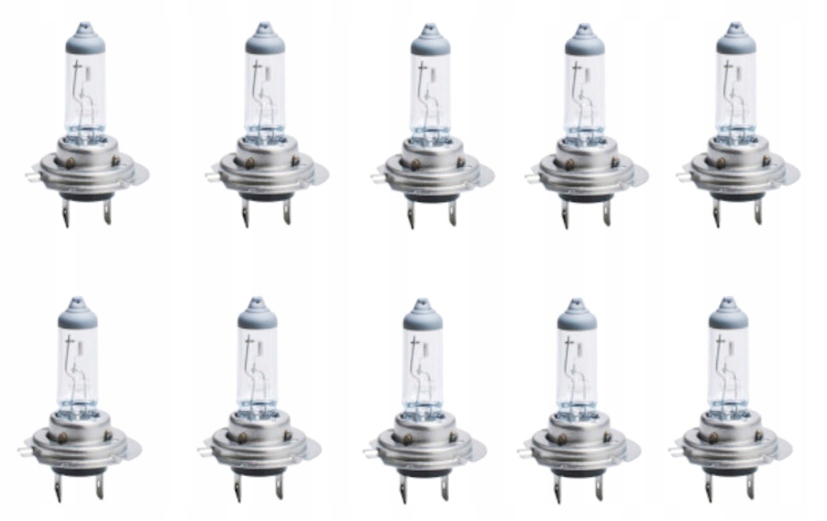 

H7 12V 55W PX26D Homologacja 10SZT U7D99 Żarówki H