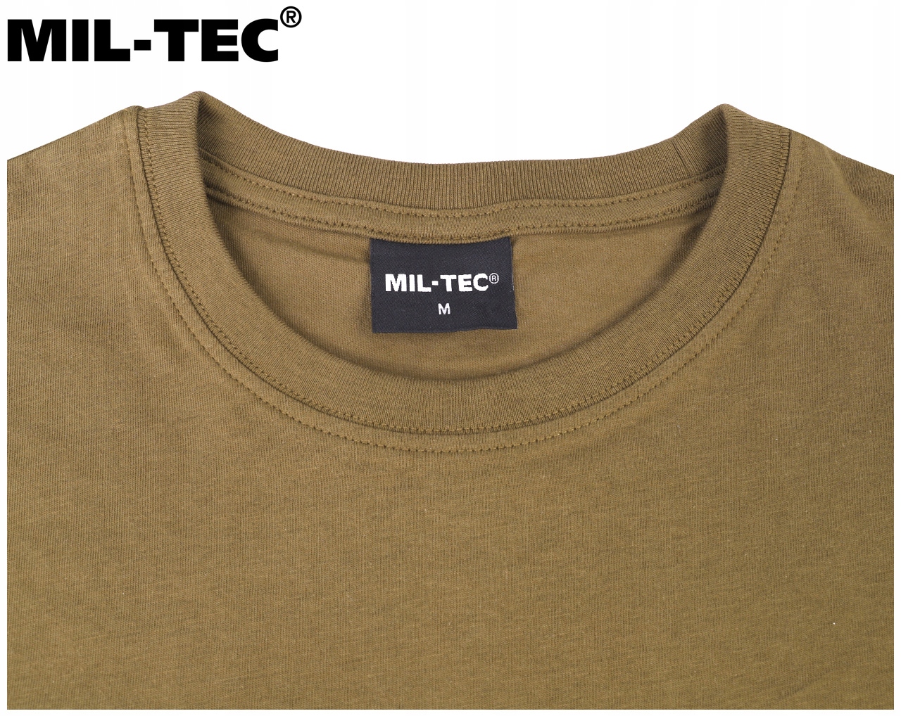 Koszulka Męska MIL-TEC T-Shirt Podkoszulek Bawełniana na co dzień L Płeć mężczyzna