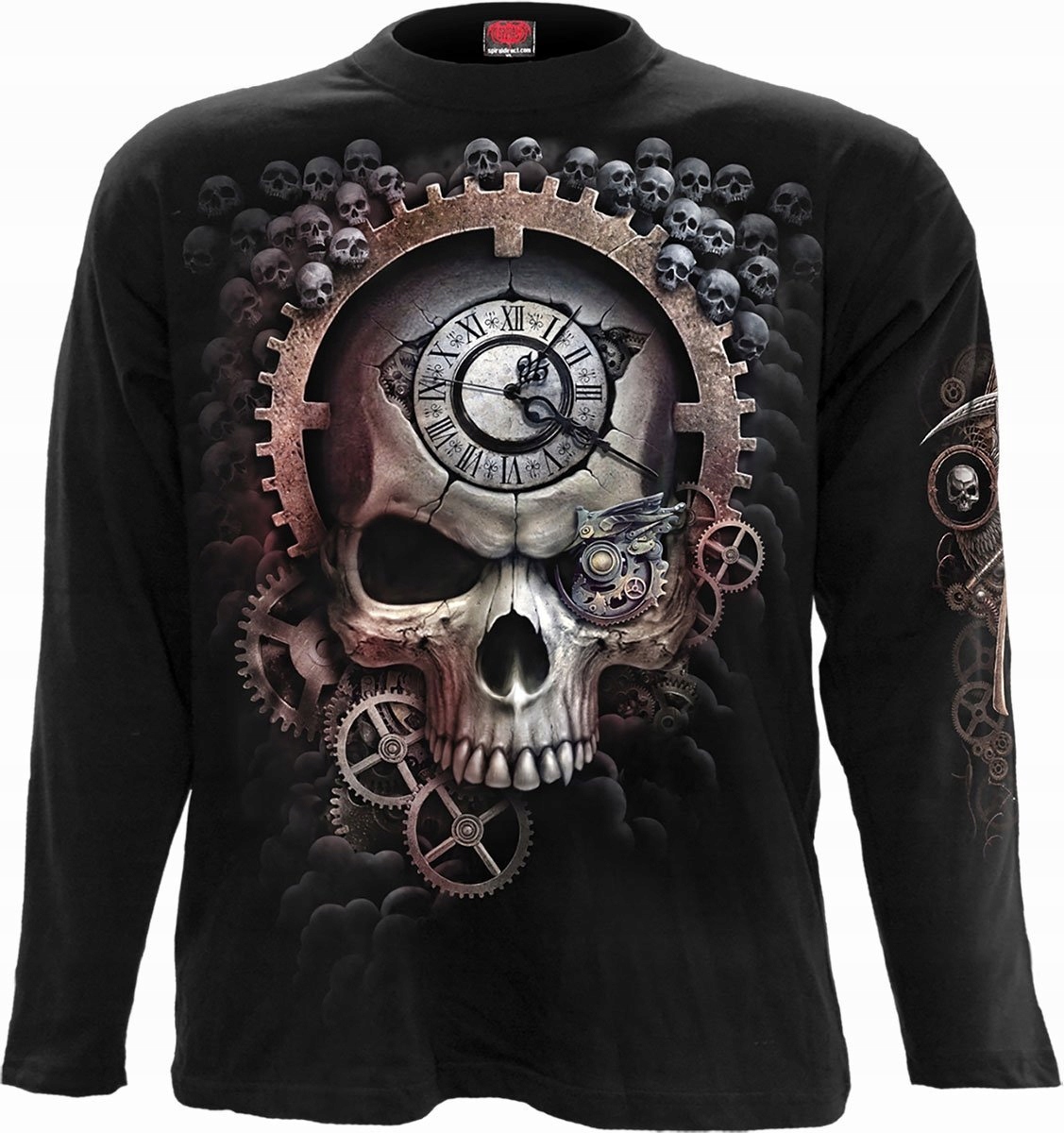 Reaper Time Dlouhý rukáv Spiral 2XL