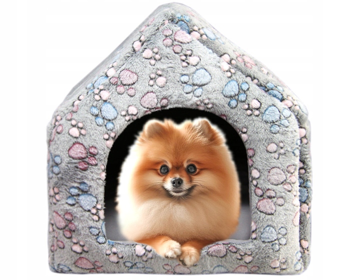 Levně Domeček Budka Pelíšek domeček pro psa špicový miniaturní pomeranian maltézský