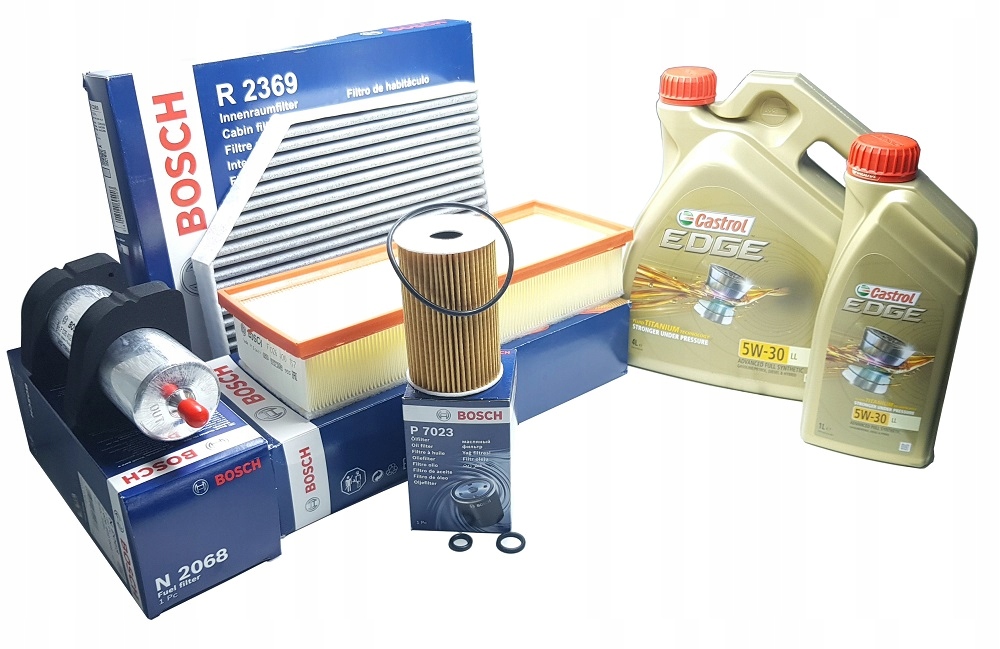 

Filtry+olej Castrol 5W30 Audi A4 B8 A5 Q5 2.0TDI
