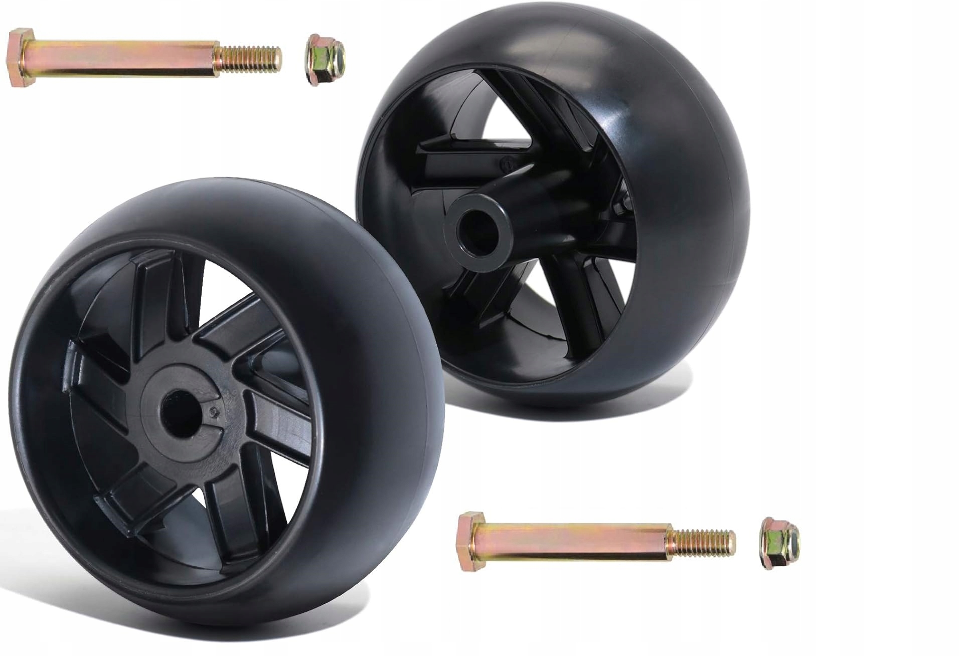 KOŁO PODPOROWE KOSISKA AGREGATU TRAKTORKA DECK HUSQVARNA MTD + OŚ KOŁA