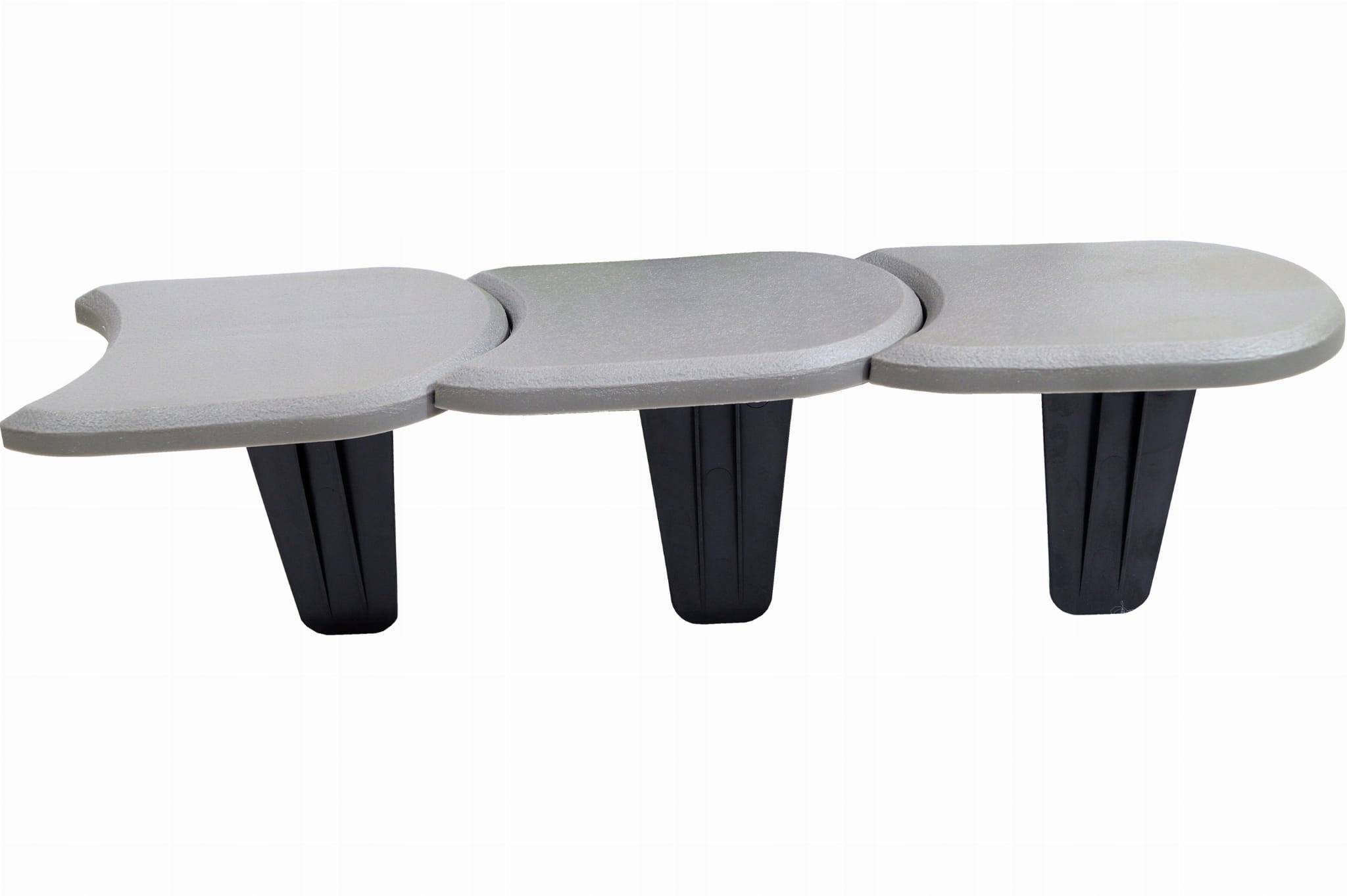 PROSPERPLAST PALISADA OGRODOWA PŁASKA 1 SZARA 3,8m