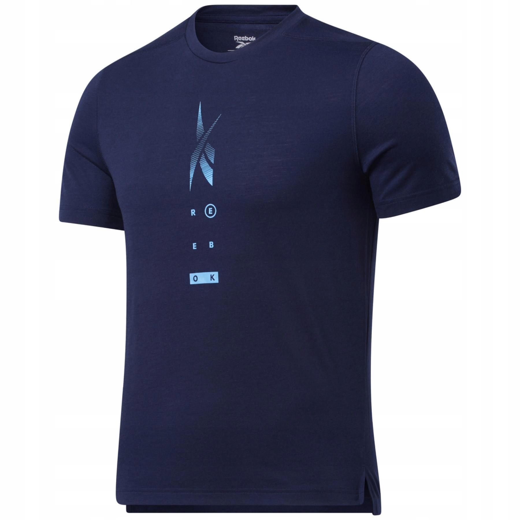 TSHIRT SPORTOWY KOSZULKA MĘSKA REEBOK MŁODZIEŻOWA SPORTOWA TRENINGOWA Rozmiar S