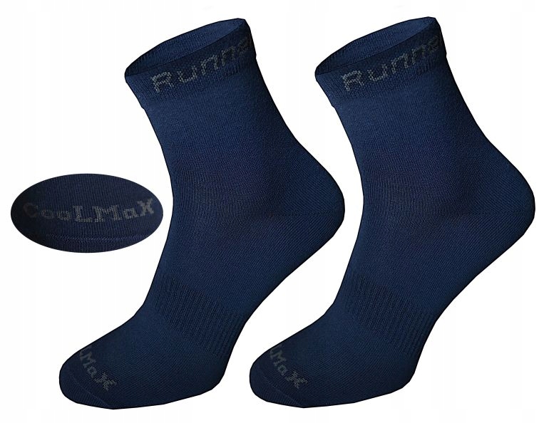Skarpety Runner bieg jogging Coolmax 43- 46 .3A Grubość cienkie