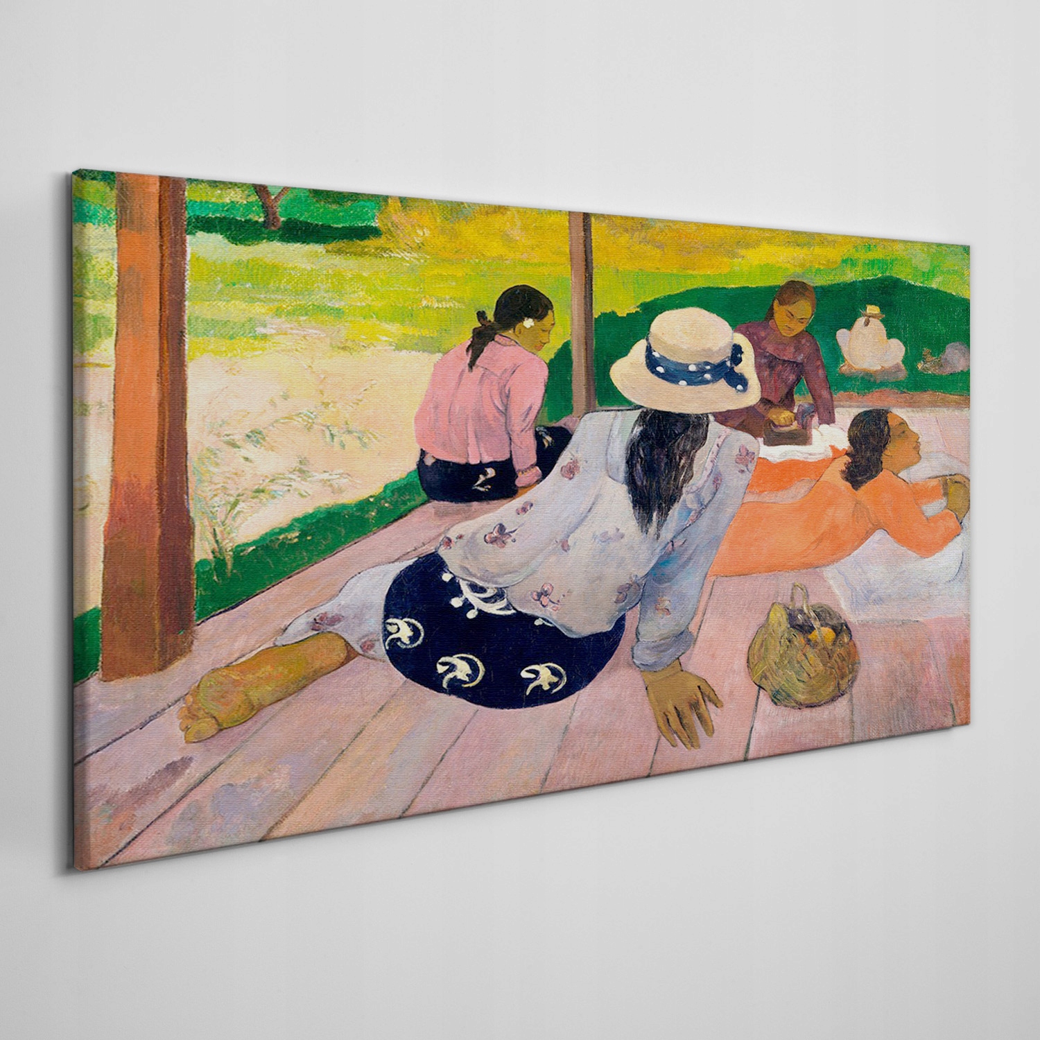 

Obraz na płótnie Siesta tahiti Paul Gauguin 140x70