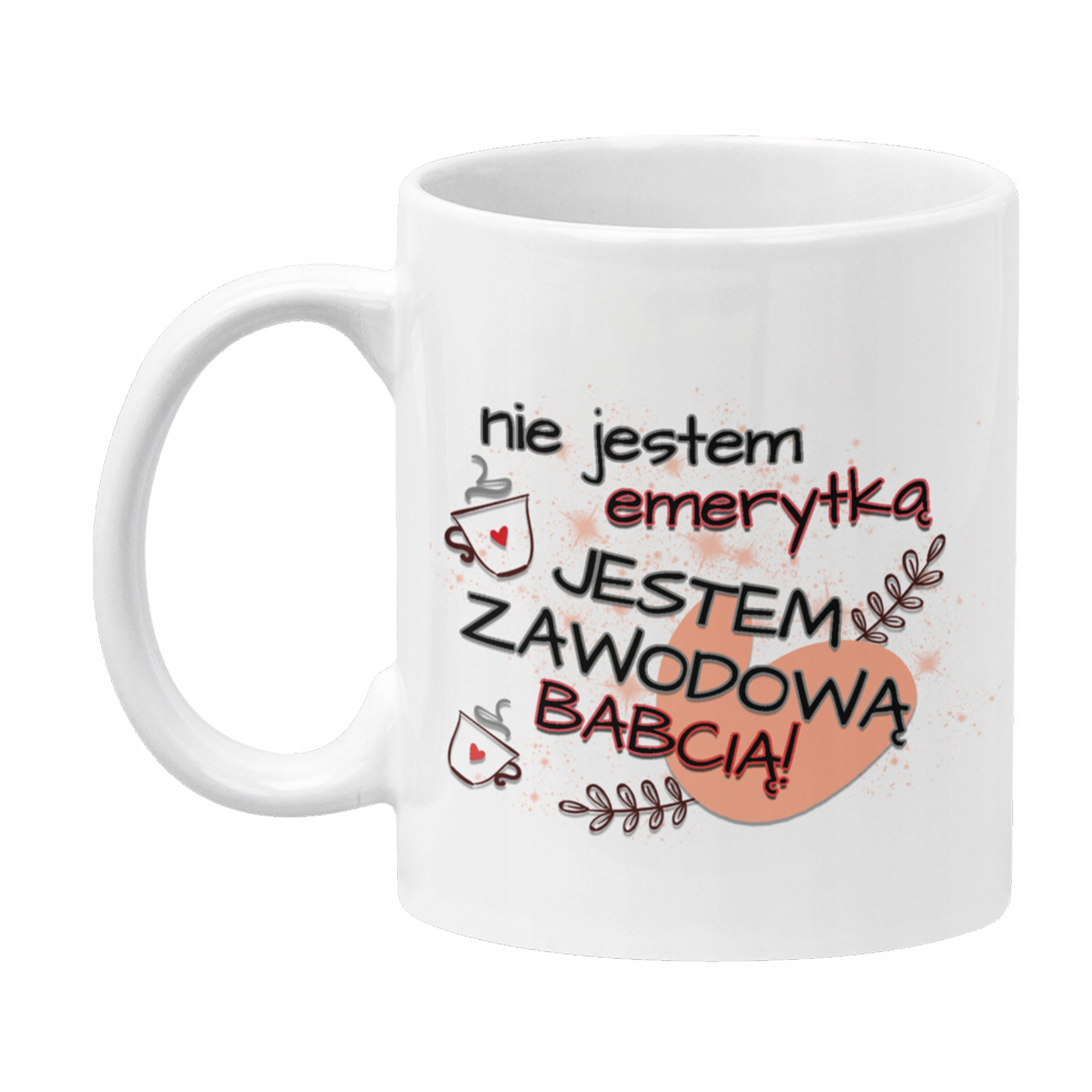 

Kubek dla Babci dzień emerytura emerytki