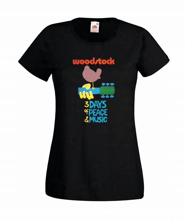 

L Koszulka Damska Woodstock Peace Music Festiwal