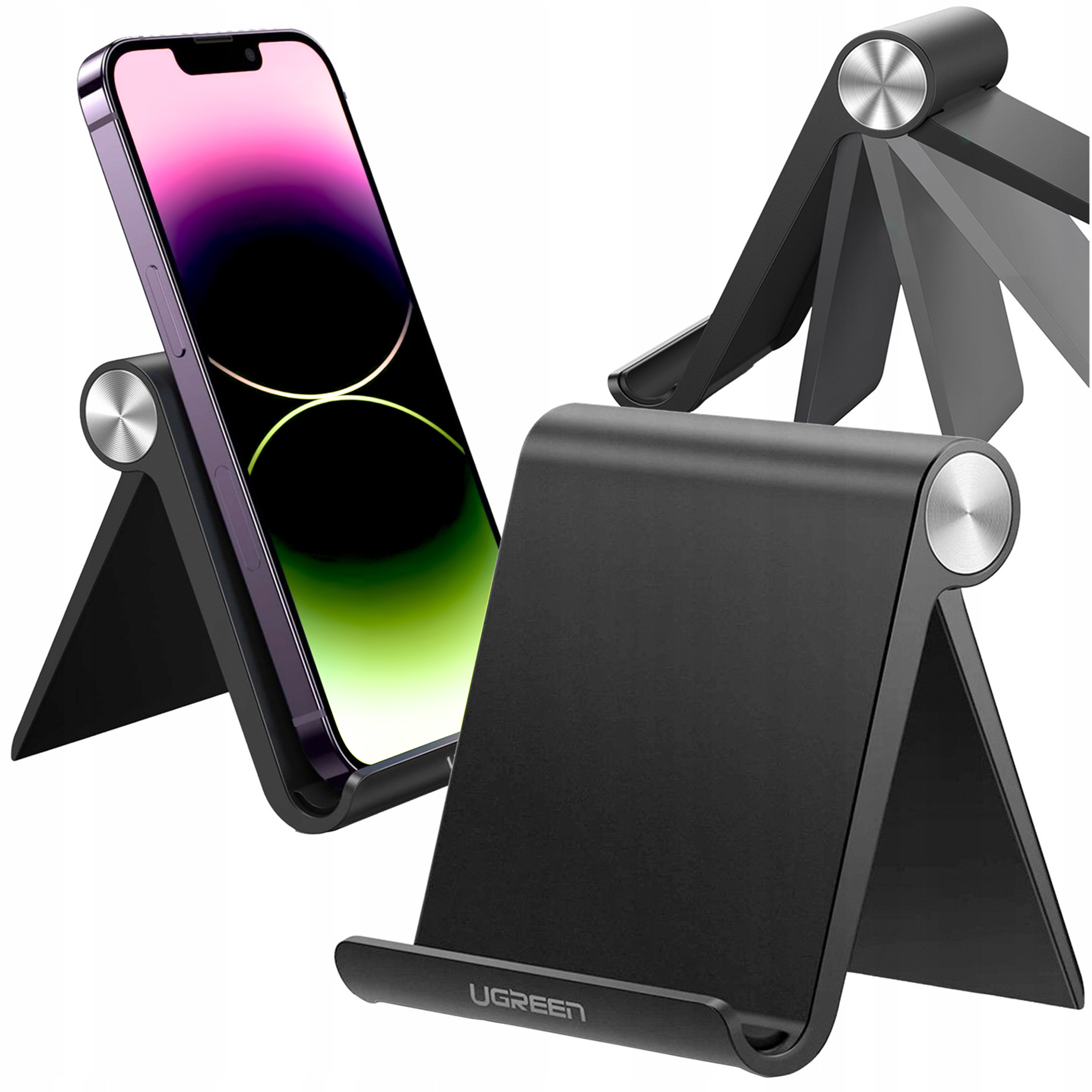 UGREEN STOJAK PODSTAWKA UCHWYT PODPÓRKA NA TELEFON BIURKOWY 95 X 85MM