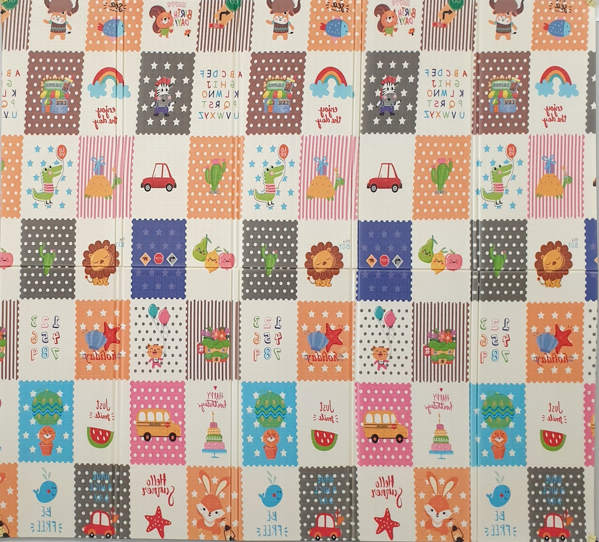 Piankowa dwustronna MATA edukacyjna 180x200 (I166) Bohater brak