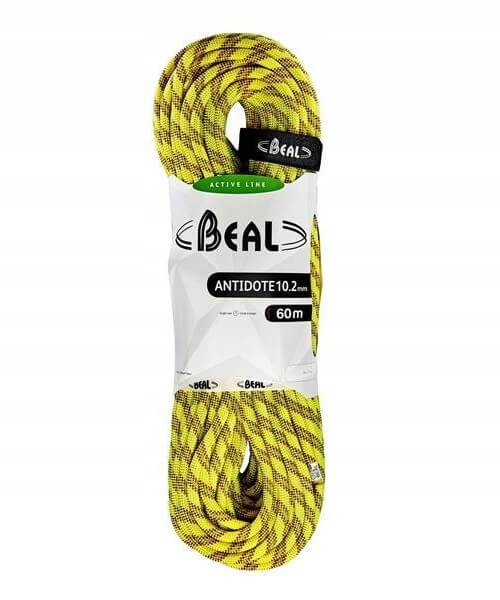 Dynamické lano Antidote 10,2 mm x 60 m Yellow Beal