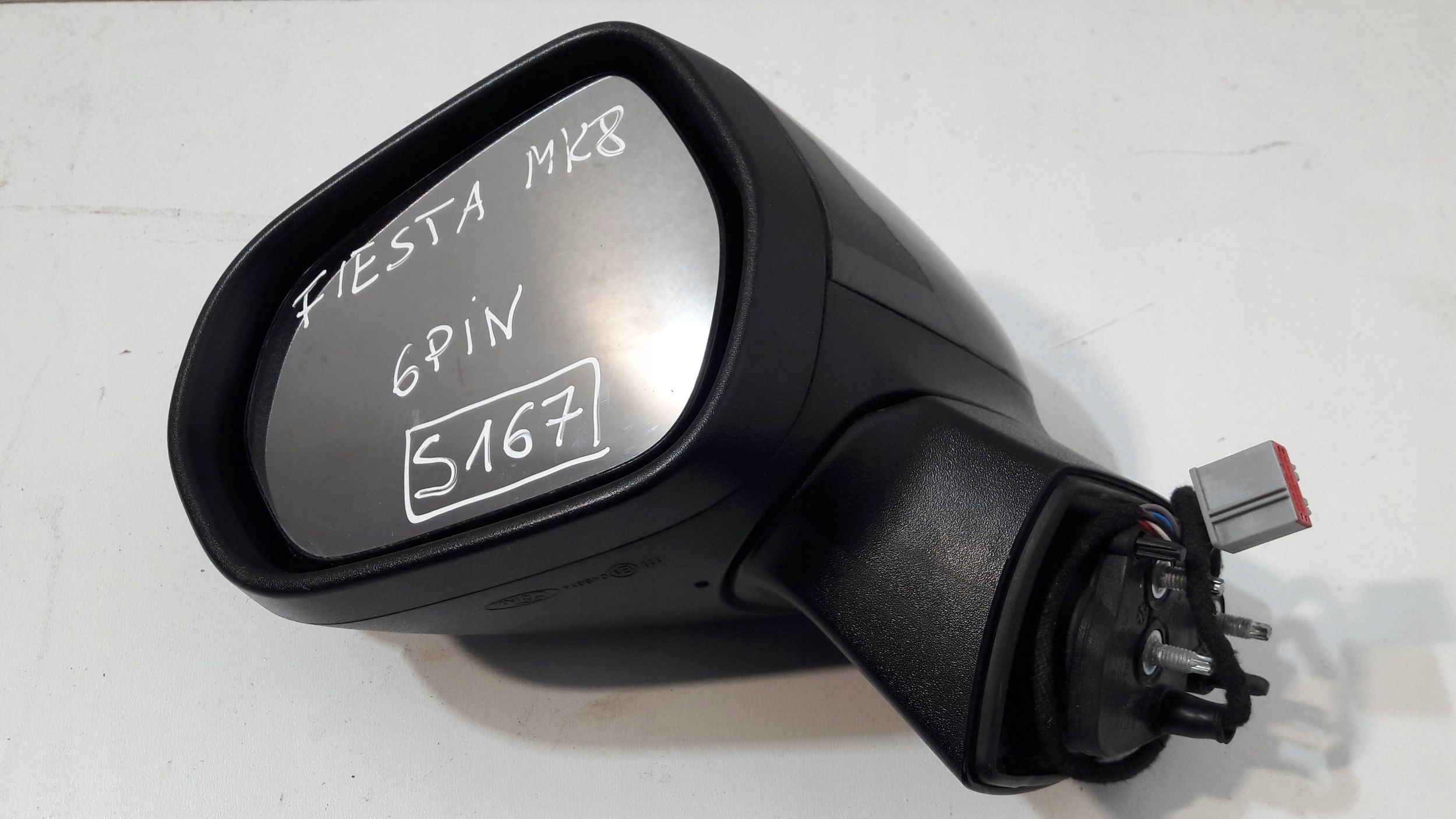 Ford Fiesta MK8 mirror left 6 pin 048814 (S167)