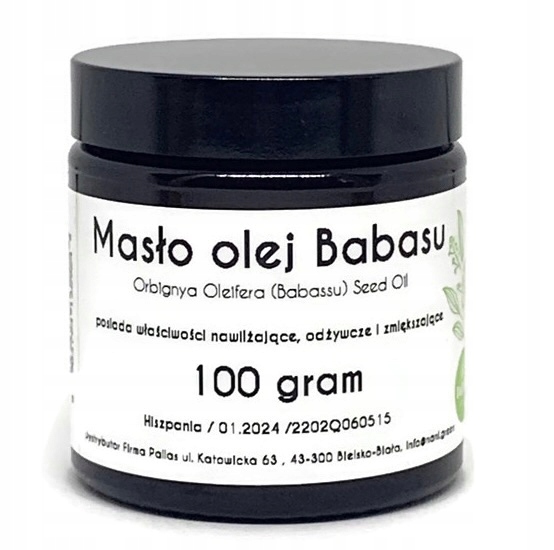 

Masło Babasu 100% Naturalne 100G Szklany Słoiczek