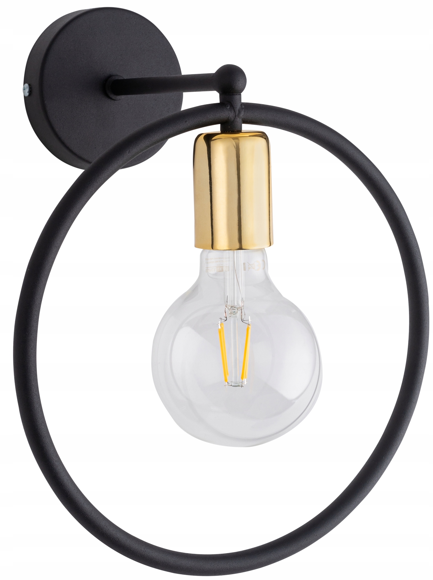 

Lampa Ścienna Kinkiet Ring Loft Edison Led