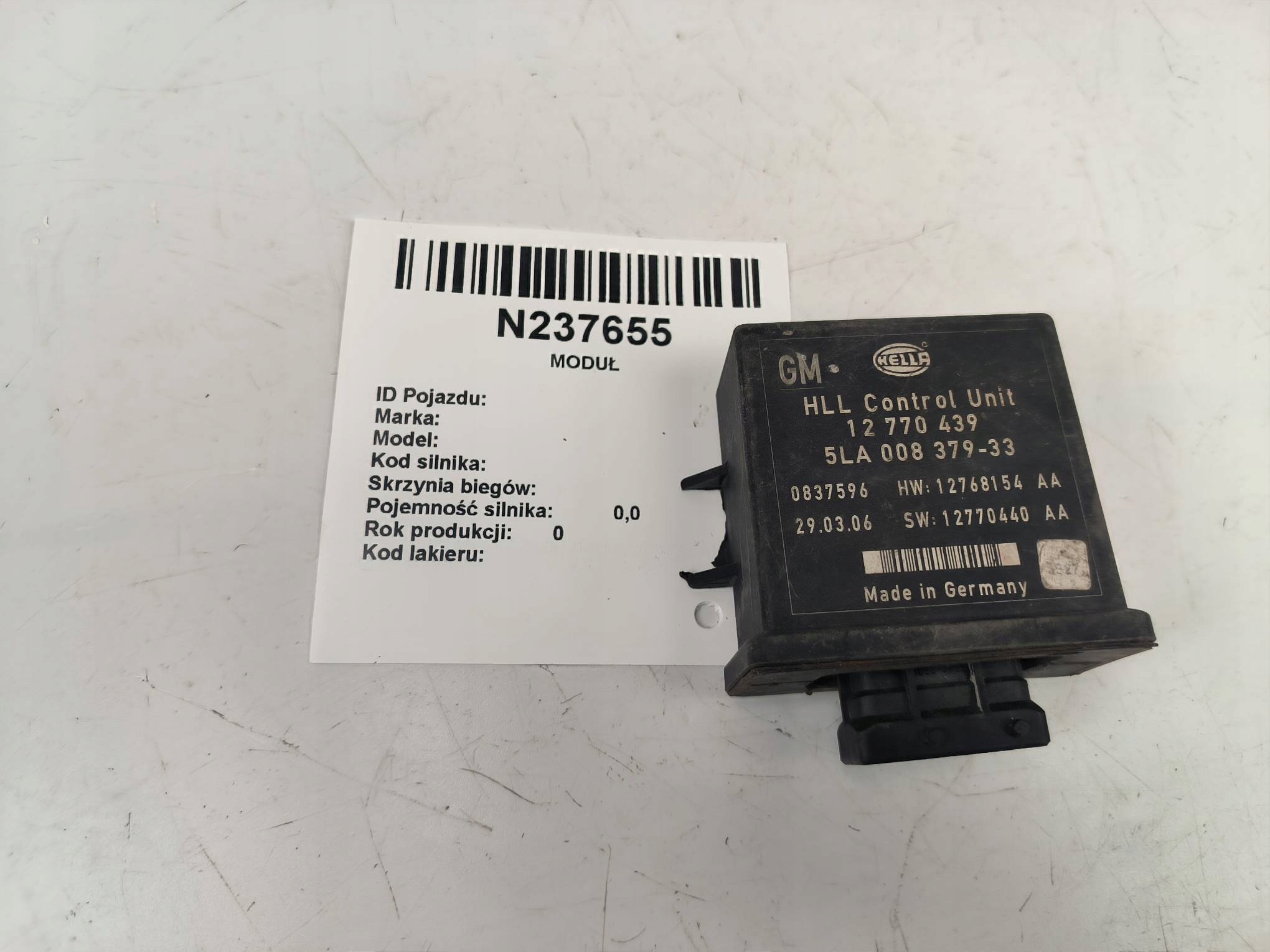 modulo luci XENON 5LA008379-33 SAAB 93