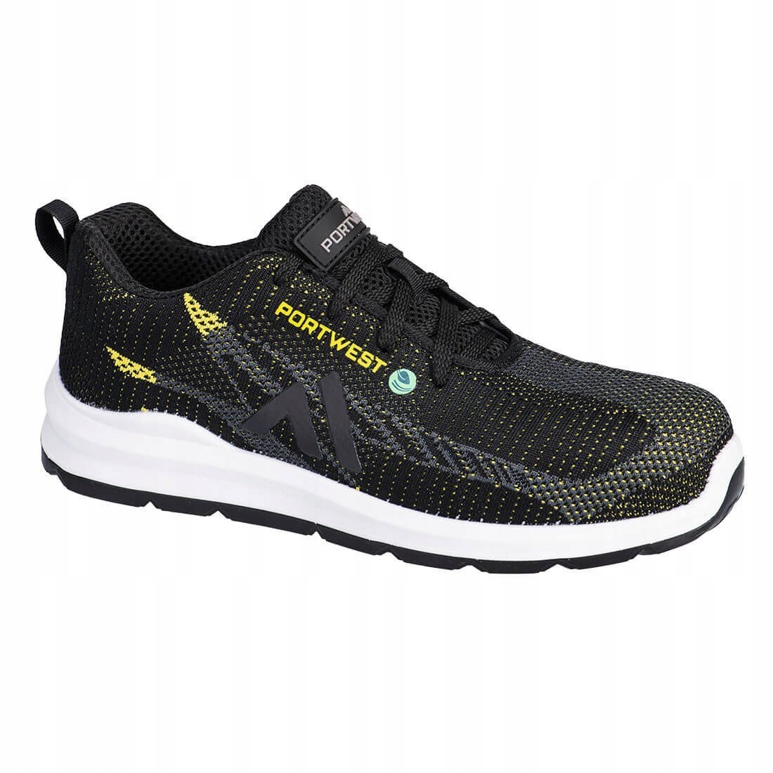 Pracovní obuv Eco Fly s kompozitovým zdvihem S1P Sr vel. 44 Černá/Žlutá Y