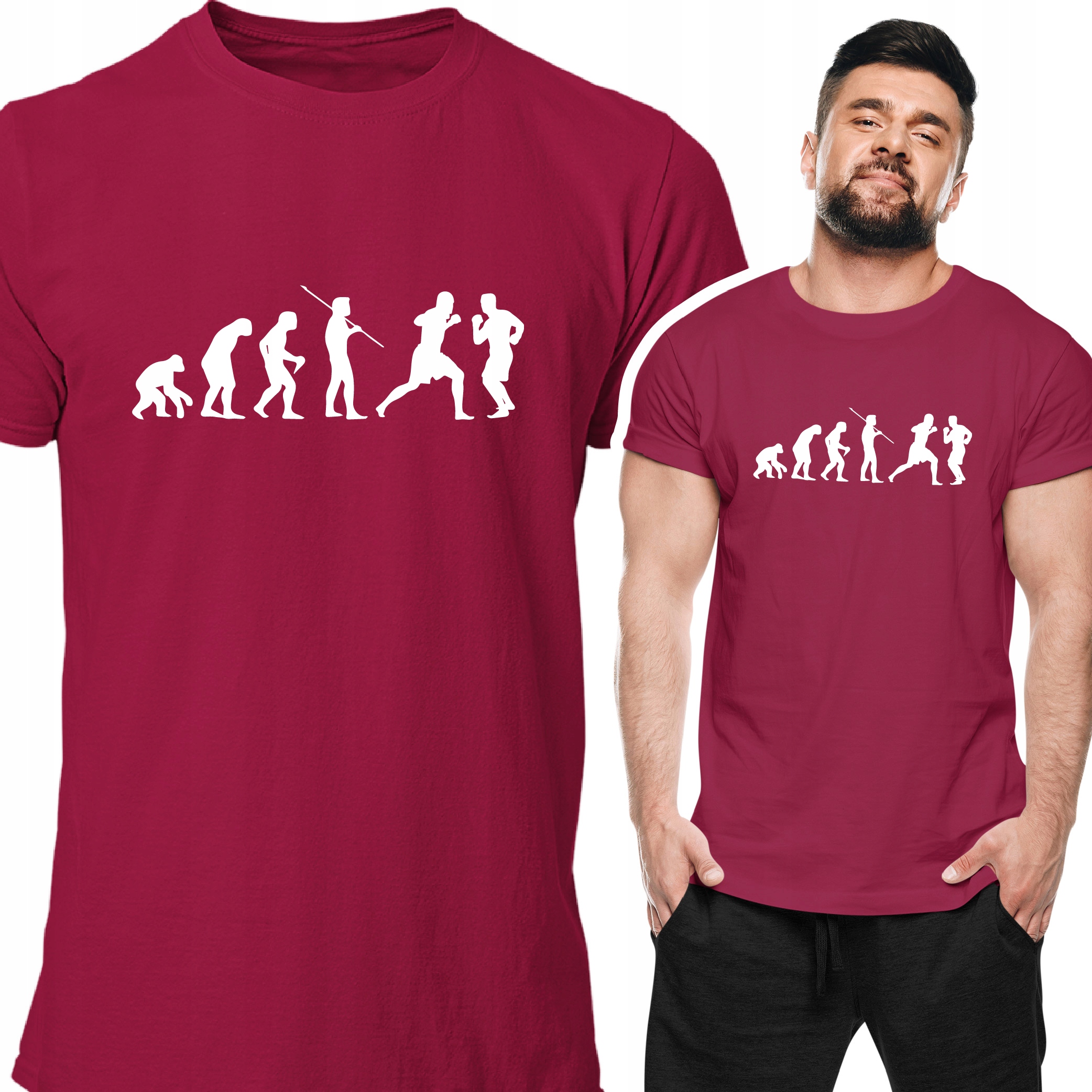 

Koszulka Bluzka Ewolucja Sztuki Walki Karate Mma