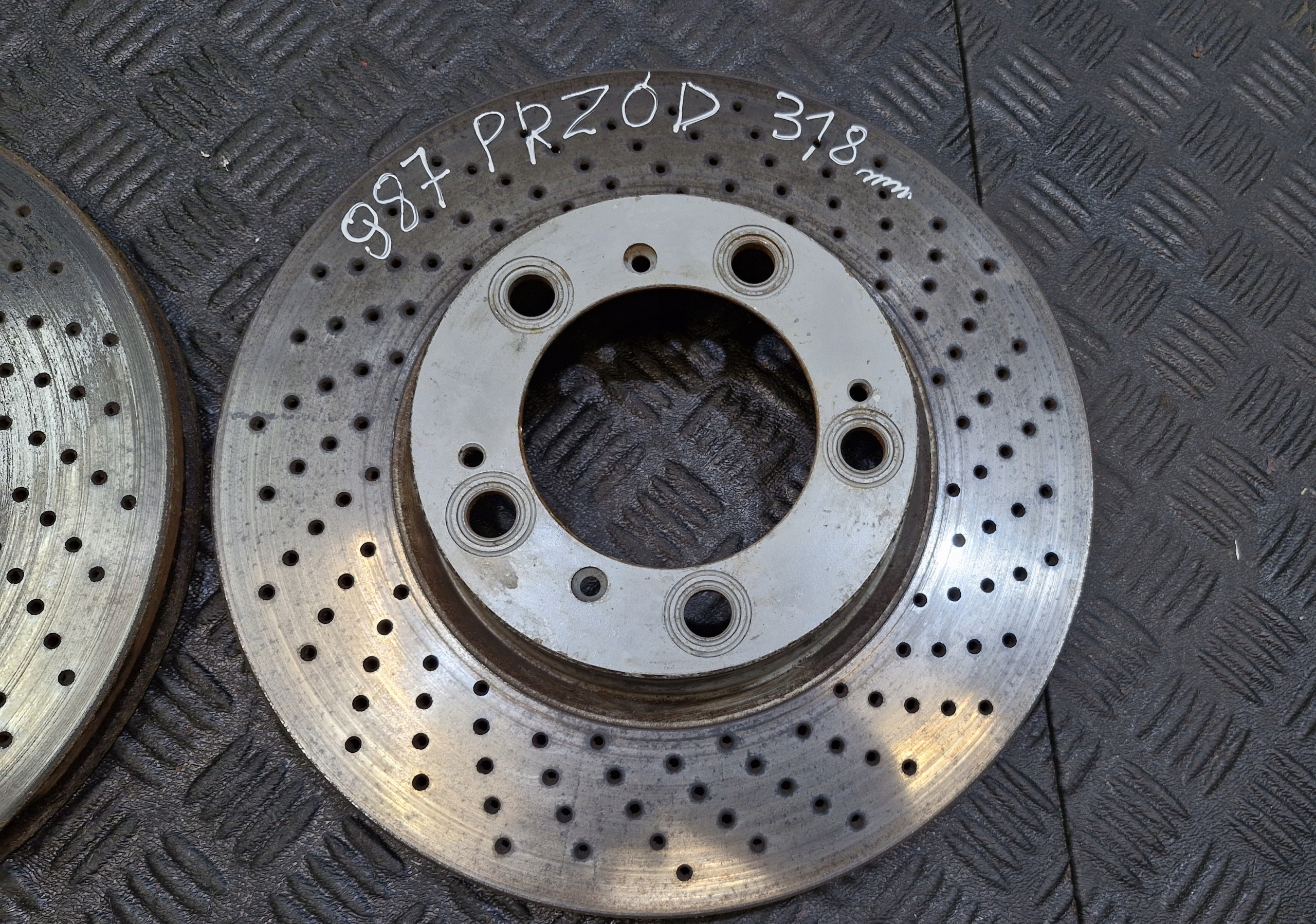 caliper front left + right BREMBO + discs 318 PORSCHE BOXSTER CAYMAN S 987