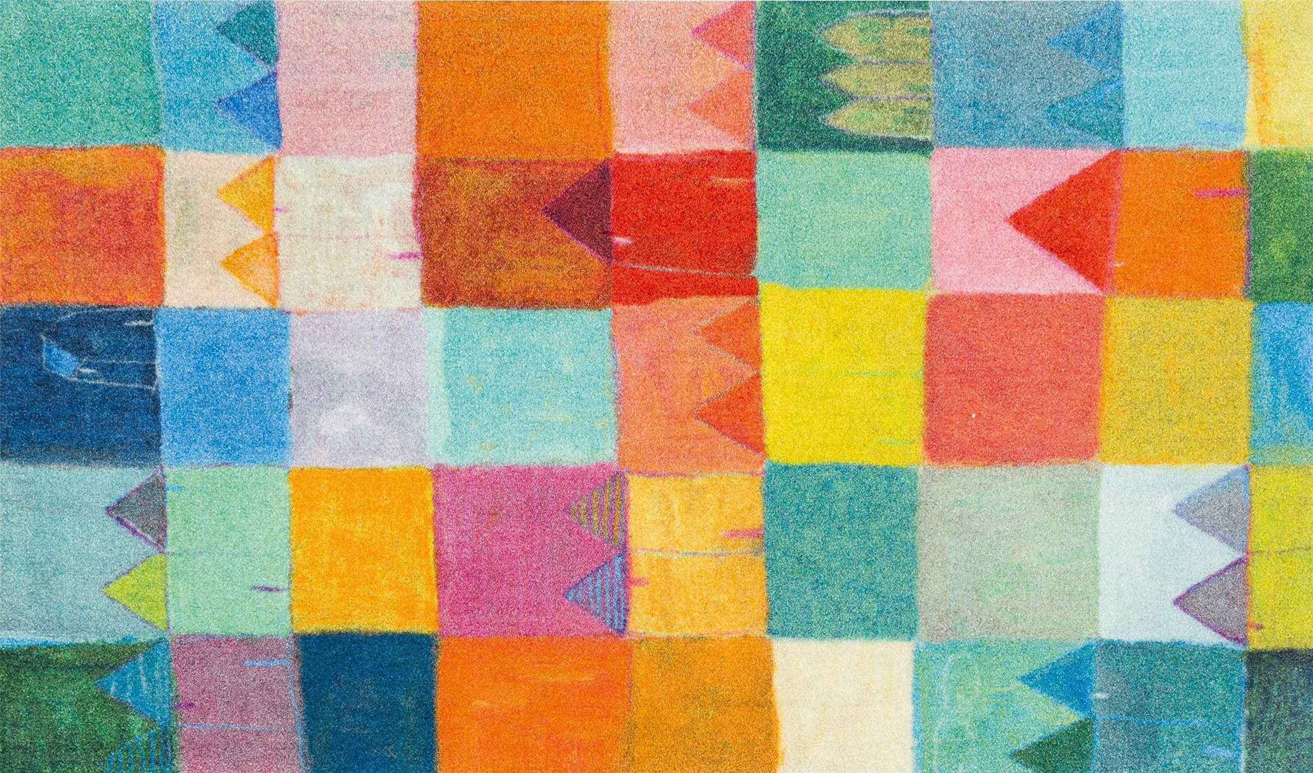 wash+dry rohožka sluneční město 70 x 120 cm, vnitřní a vnější použití
