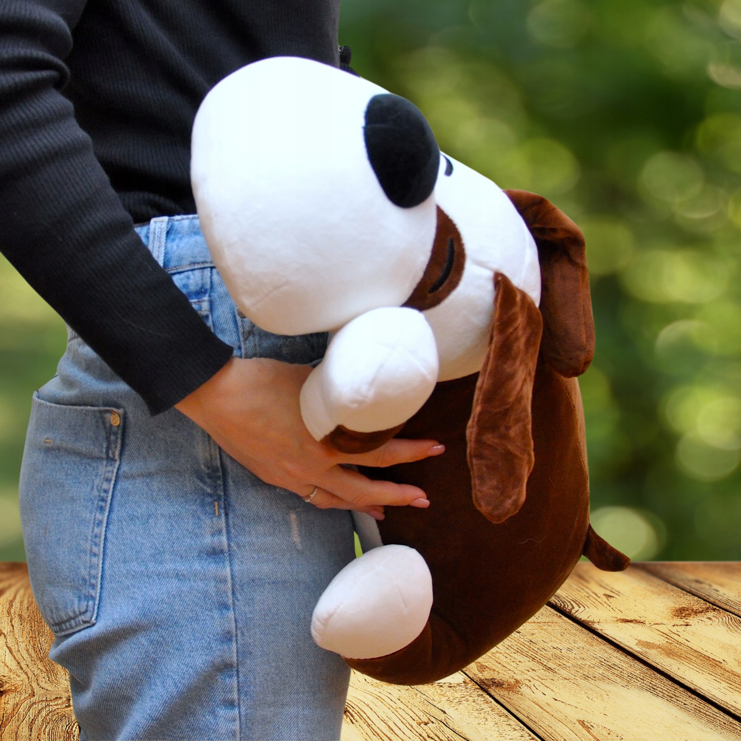 MASKOTKA KOCYK PODUSZKA 3W1 PRZYTULANKA Z MIĘKKIM KOCYKIEM 55 CM PREZENT Materiał tkanina