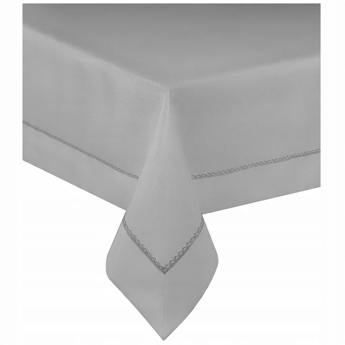 

Obrus na Stół 110x160 Plamoodporny Glamour Silver
