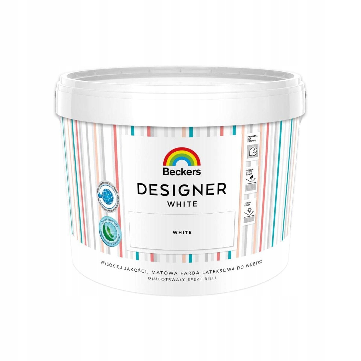 

Beckers Designer White Farba Lateksowa biała 10L