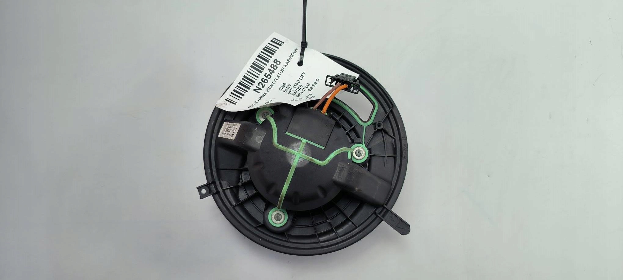 heating fan cab 6933663 BMW E87 116D LIFT