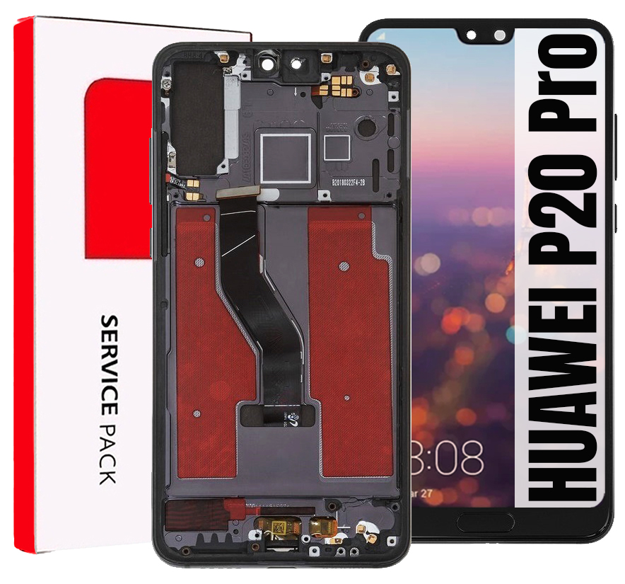 Displej Pro Huawei P20 Pro Originální Obrazovka Rámeček