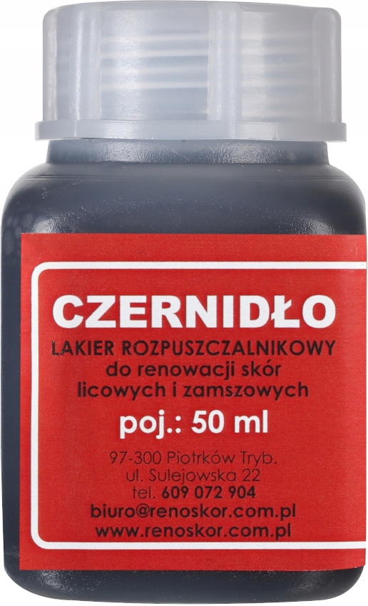 

Renoskór Czernidło do barwienia skór skóry