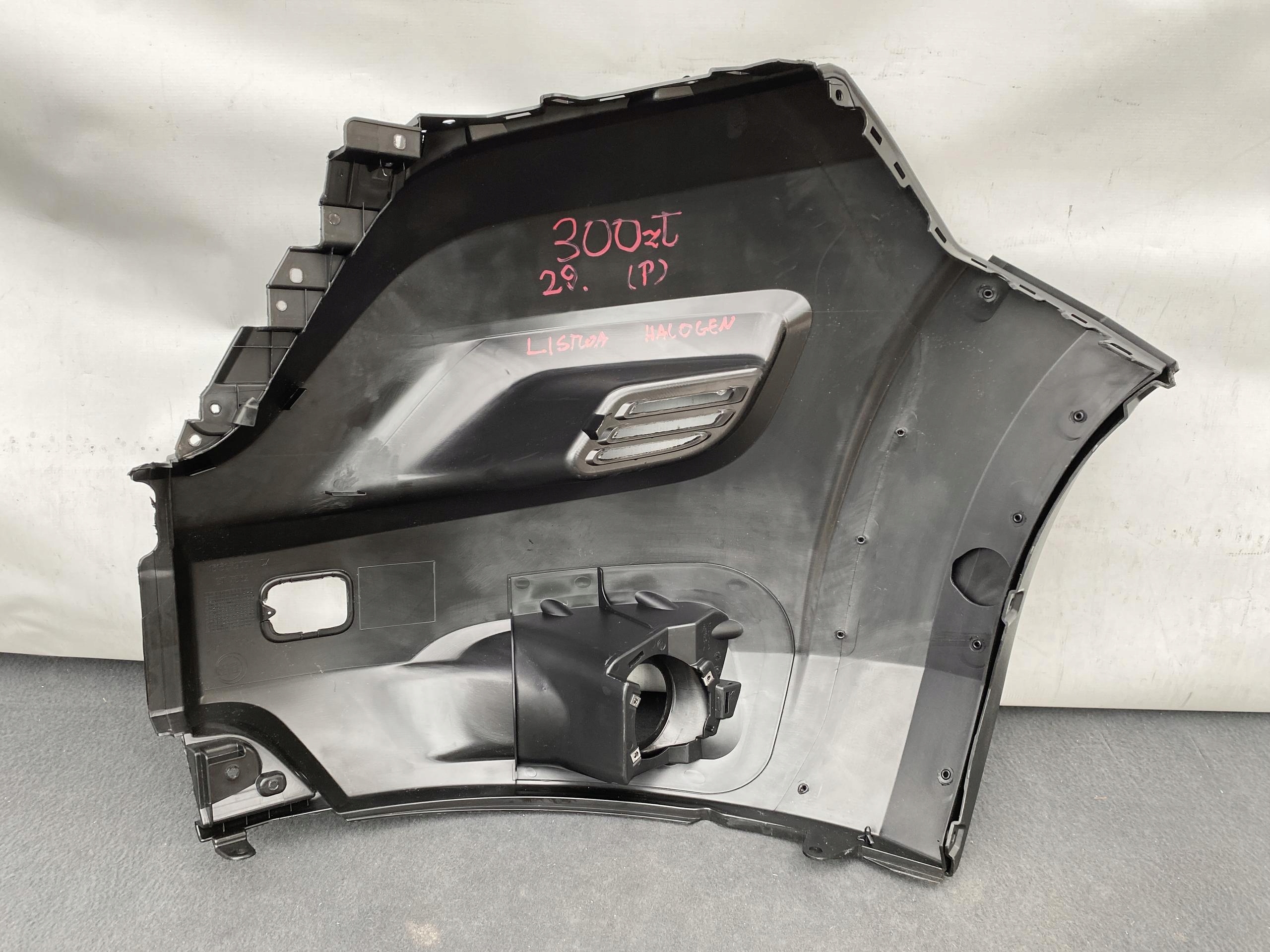 DUCATO BOXER JUMPER 17- corner bumper front right moulding fog light black