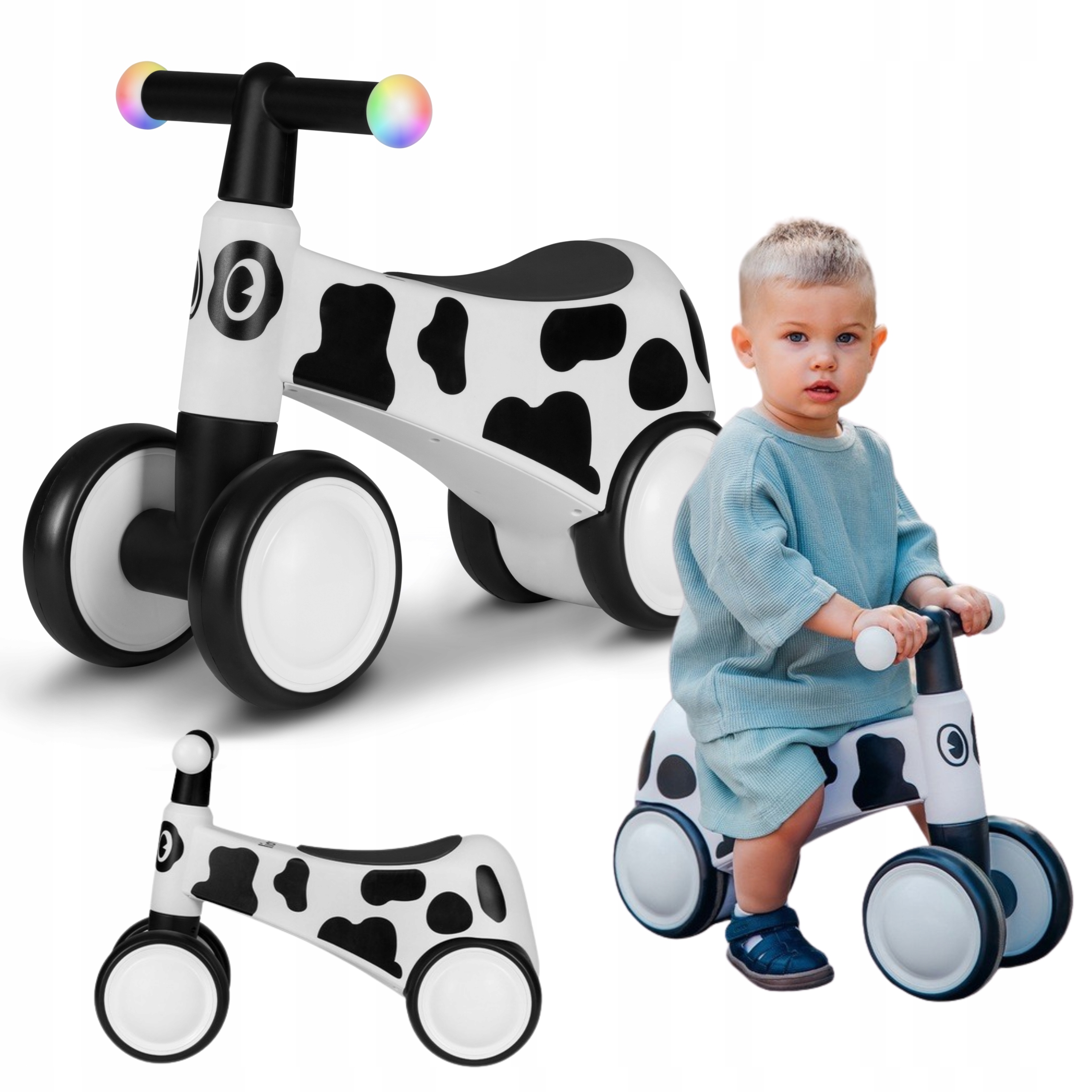 Jeździk chodzik rowerek biegowy dla dzieci Na Roczek Lionelo Sammy