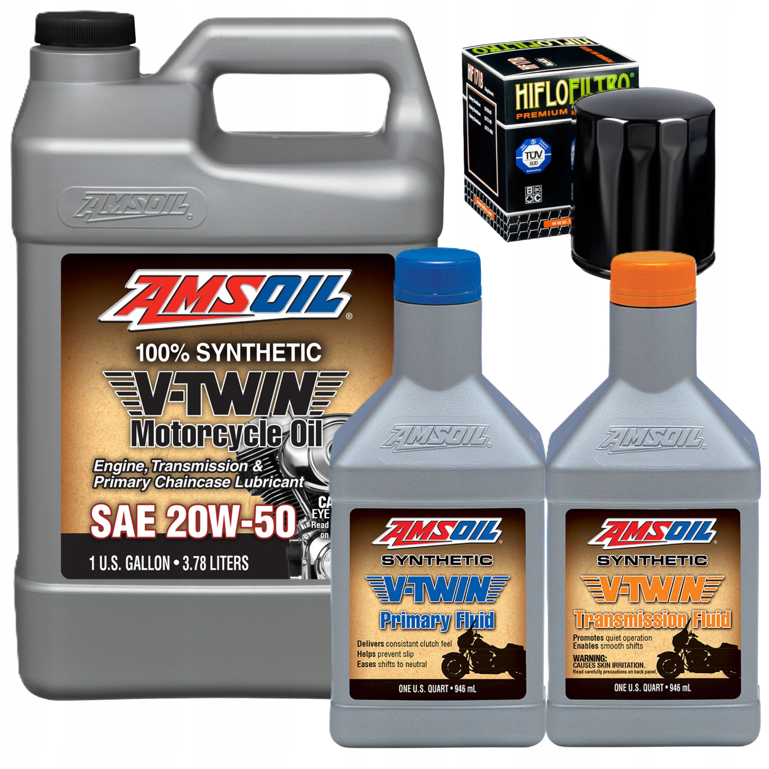 Amsoil 20v50 prevodovka spojka filtračný set pre Harley Davidson