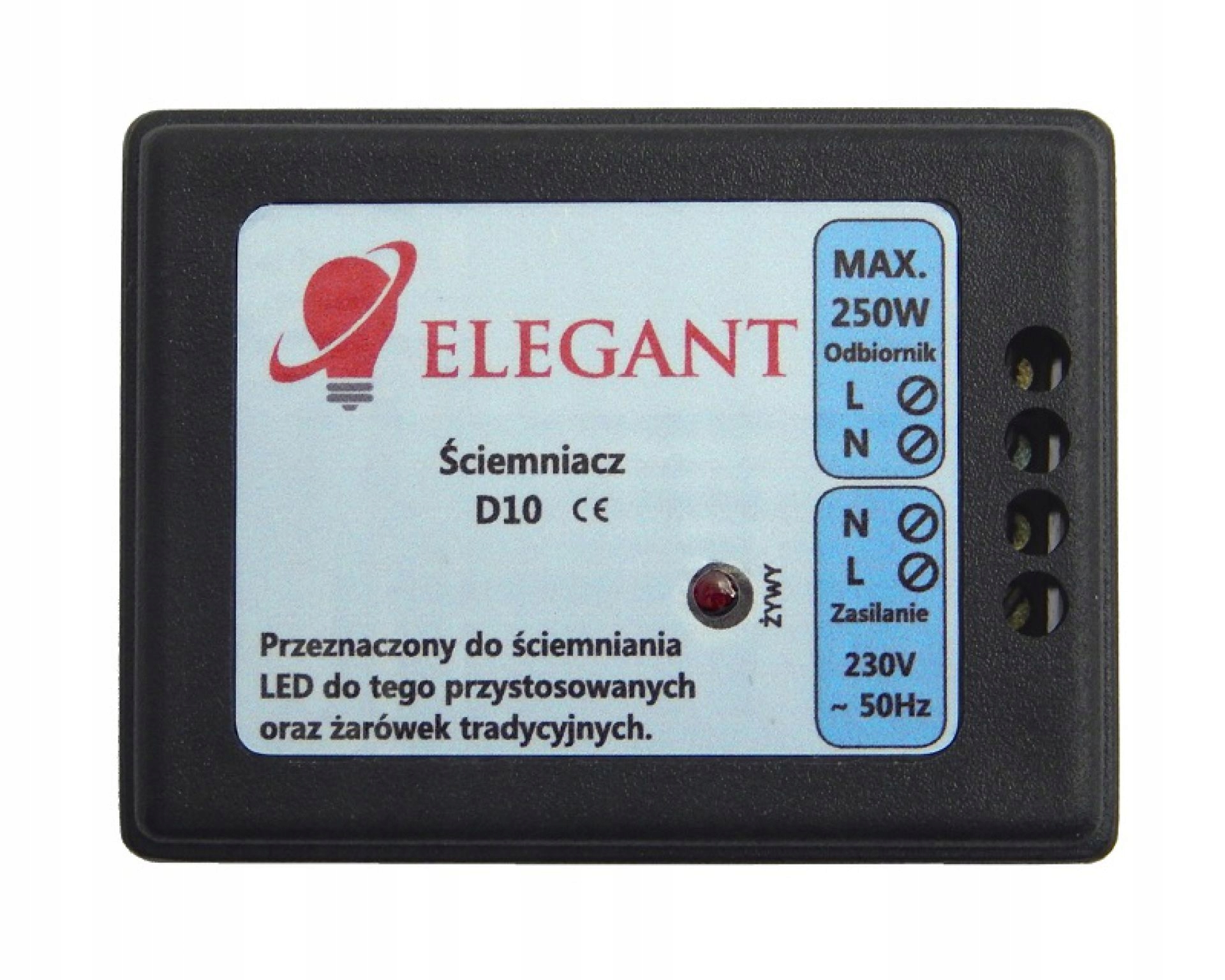 Led Stmívač Elegant D10