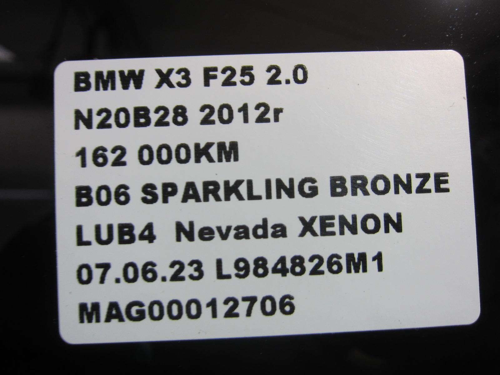 BMW X3 F25 window side bodywork left 7205625