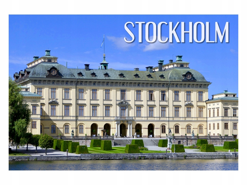 

Sztokholm Rezydencja Pałac Magnes na lodówkę