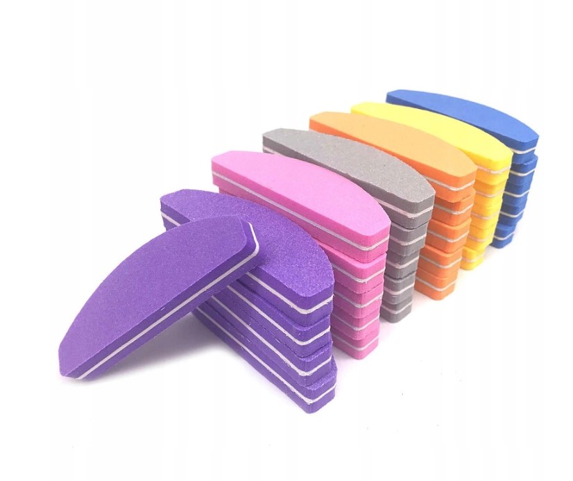 

10x Polerka blok Prosta mini do paznokci pedicure