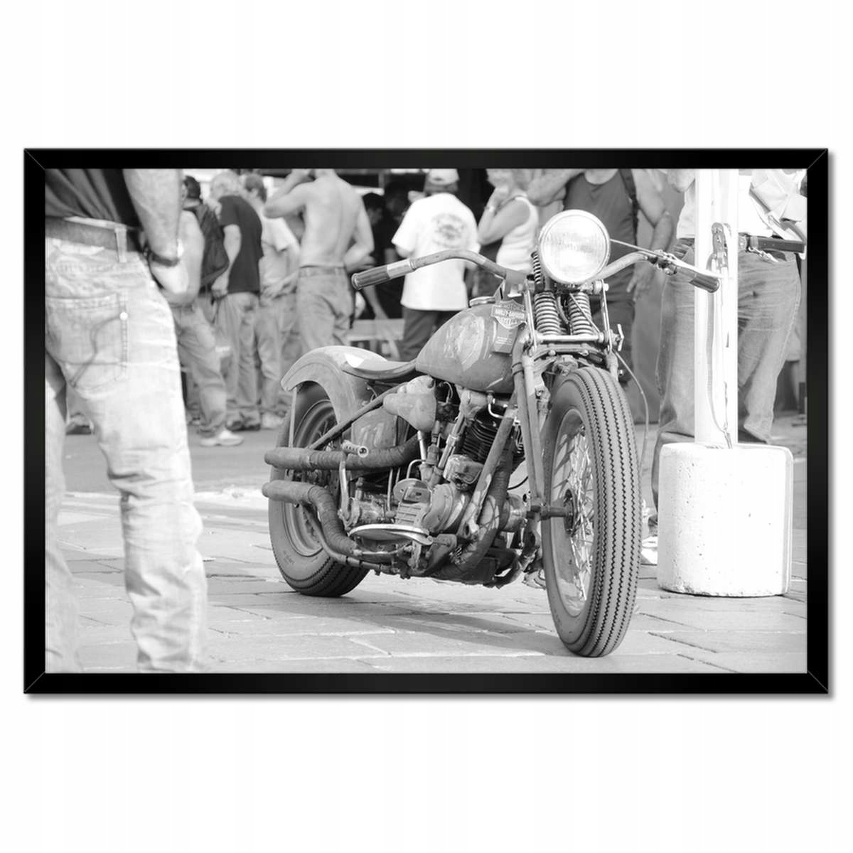 Plakáty v rámu 60x40 Harley Davidson Motocykl