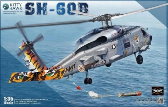 Kitty Hawk 50009 1:35 Sikorsky SH-60B Sea Hawk