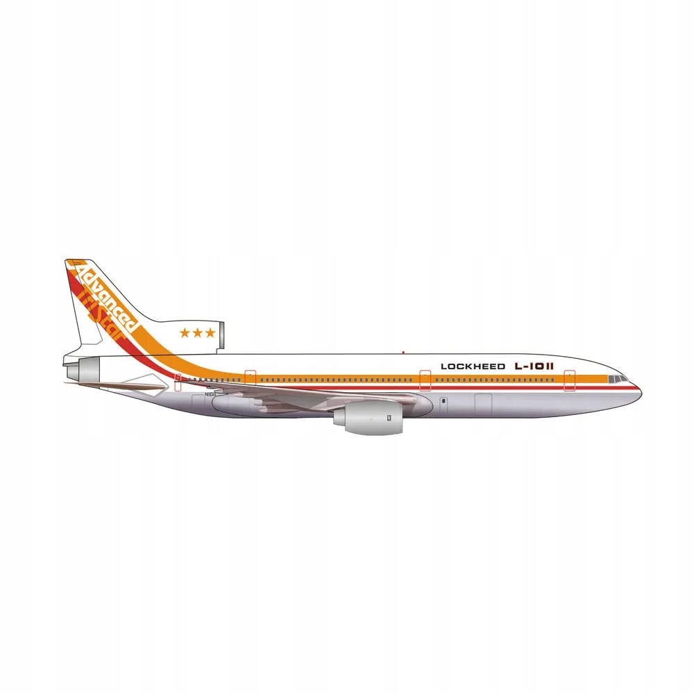 Model Lockheed L-1011 Tristar Lockheed House Barva