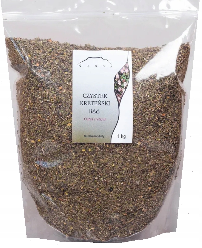 

Czystek kreteński liść (Cistus creticus) 1kg Nanga