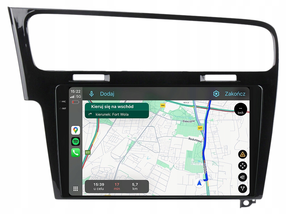 Vw Golf 7 Rádio Navigace Android TS20 12GB/256GB 2K Qled