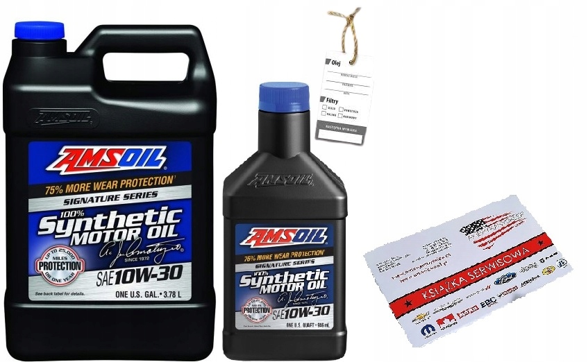 AMSOIL 10W30 Signature Series 4,726L + GRATISY